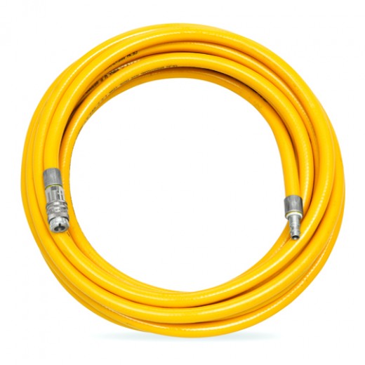 Yellow Breathing Air Hose Assembly
