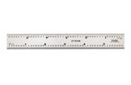 Toledo 150mm ruler