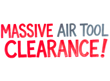 Massive Air Tool Clearance B